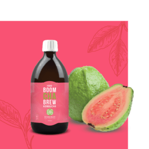 Kombucha Tea - Pink Guava Less Sugar