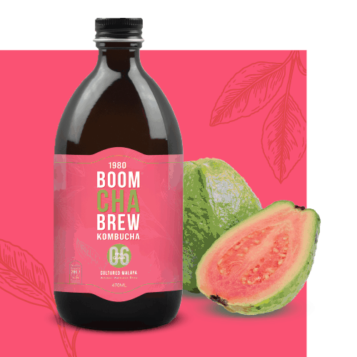 Kombucha Tea - Pink Guava